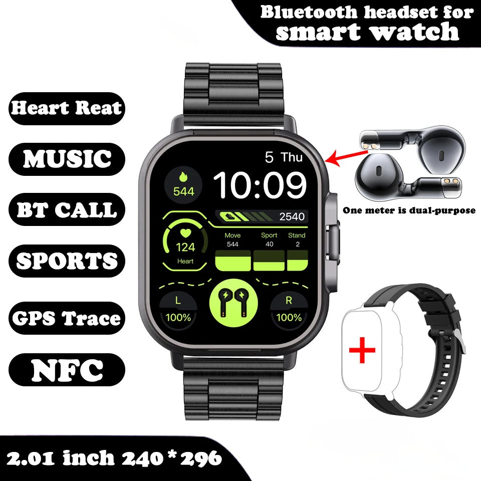 Smartwatch with Earbuds