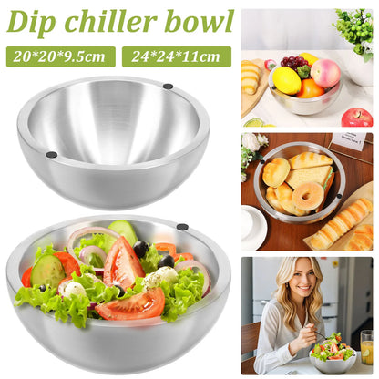 Stainless Steel Cooling Bowl