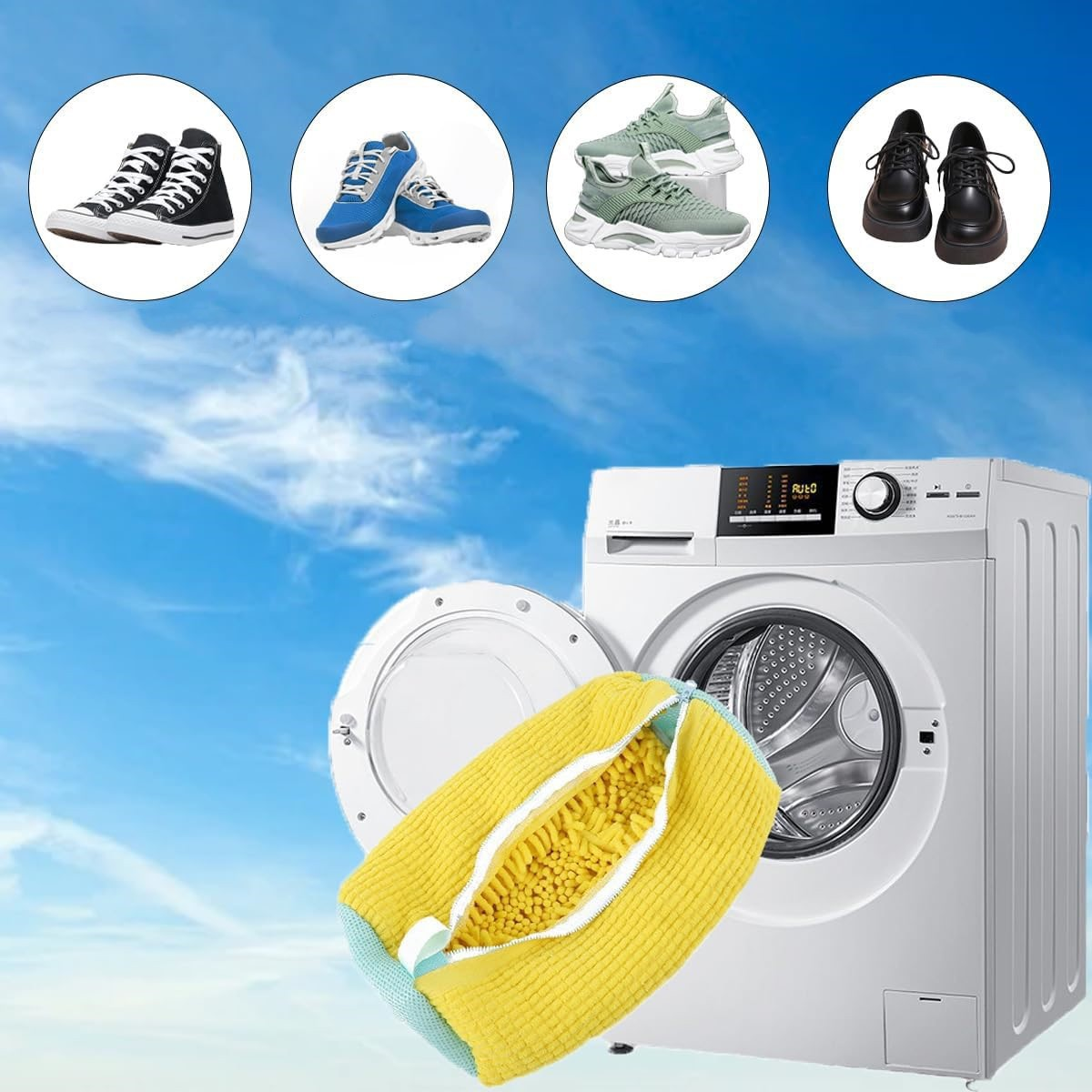 Shoe Washing Machine Bag